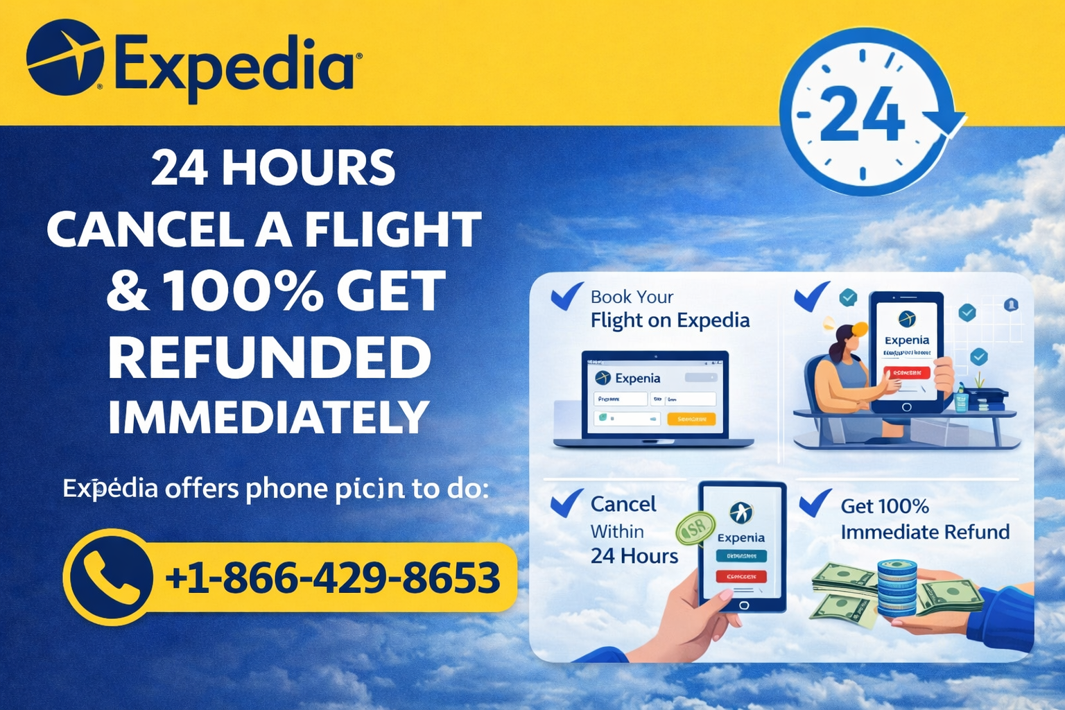 Official Expedia&trade;&reg; Customer Service Complete || Full 24/7 Live Person Support &amp; Contact Guide